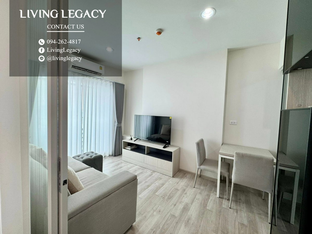 รูป TCA5MH ให้เช่าคอนโด Niche Mono Ramkhamhaeng 28.6 ตร.ม. ชั้น 12 ตึก BA line id : @livinglegacy - รูปที่ 4/13