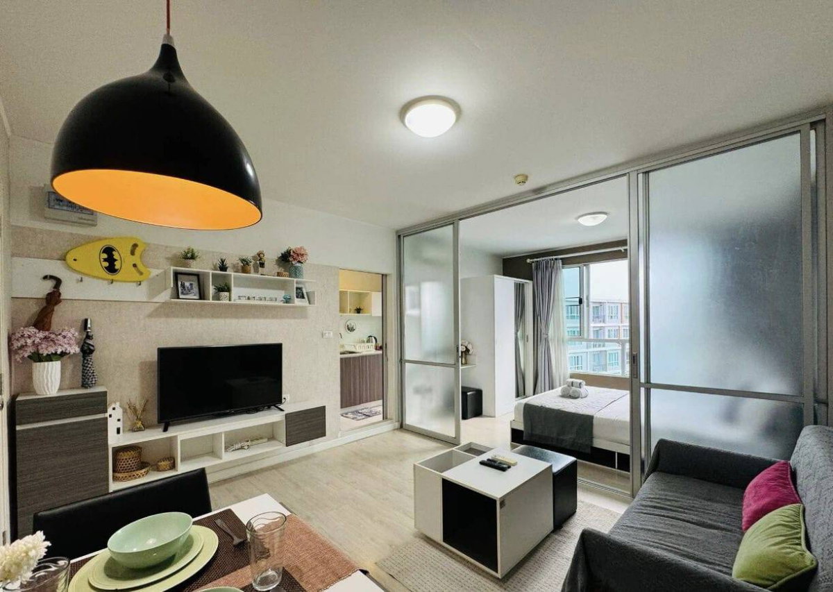 รูป 📍 ขายคอนโด D Sign เชียงใหม่ ✨ ห้องวิวสระ ชั้นสูง บรรยากาศดี น่าอยู่ เหมาะอยู่อาศัย - รูปที่ 4/9