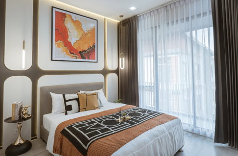 Condo for Sale Brown Condo Ratchada 32, 2 bedroom