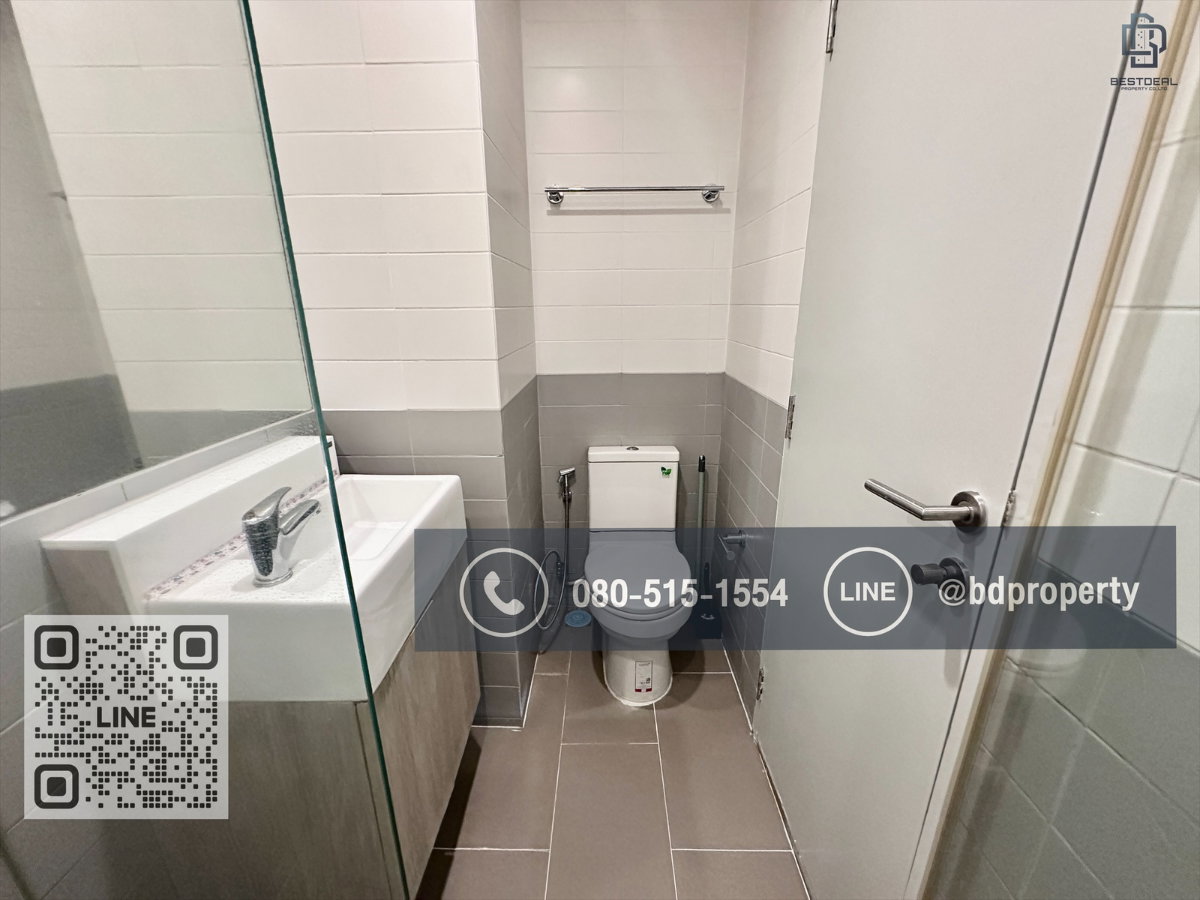 รูป Bestdeal ขายด่วน ราคาต่ำกว่าตลาด Studio 22 sqm.ขายเพียง 3.3 ล้านเท่านั้น ดูลงทุนไม่ควรพลาด ใกล้MRT และ เซ็นทรัลพระราม 9 เพียง 80 ม. - รูปที่ 9/11