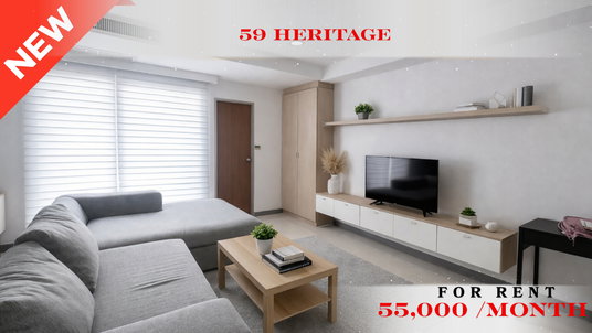 รูปภาพ 🍀🍀🍀 Fully furnished💝 ให้เช่า📌 59 เฮอริเทจ (Line:@rent2022)BTSทองหล่อ ✨พร้อมเข้าอยู่  ✨ A09396