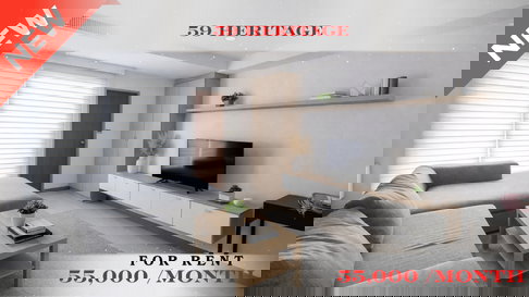 🍀🍀🍀 Fully Furnished 💝 For Rent  📍 59 Heritage 🚆 Near Thong Lo BTS Station  (Line: @rent2022) ✨ Ready to move in  🔖 PC: A09396