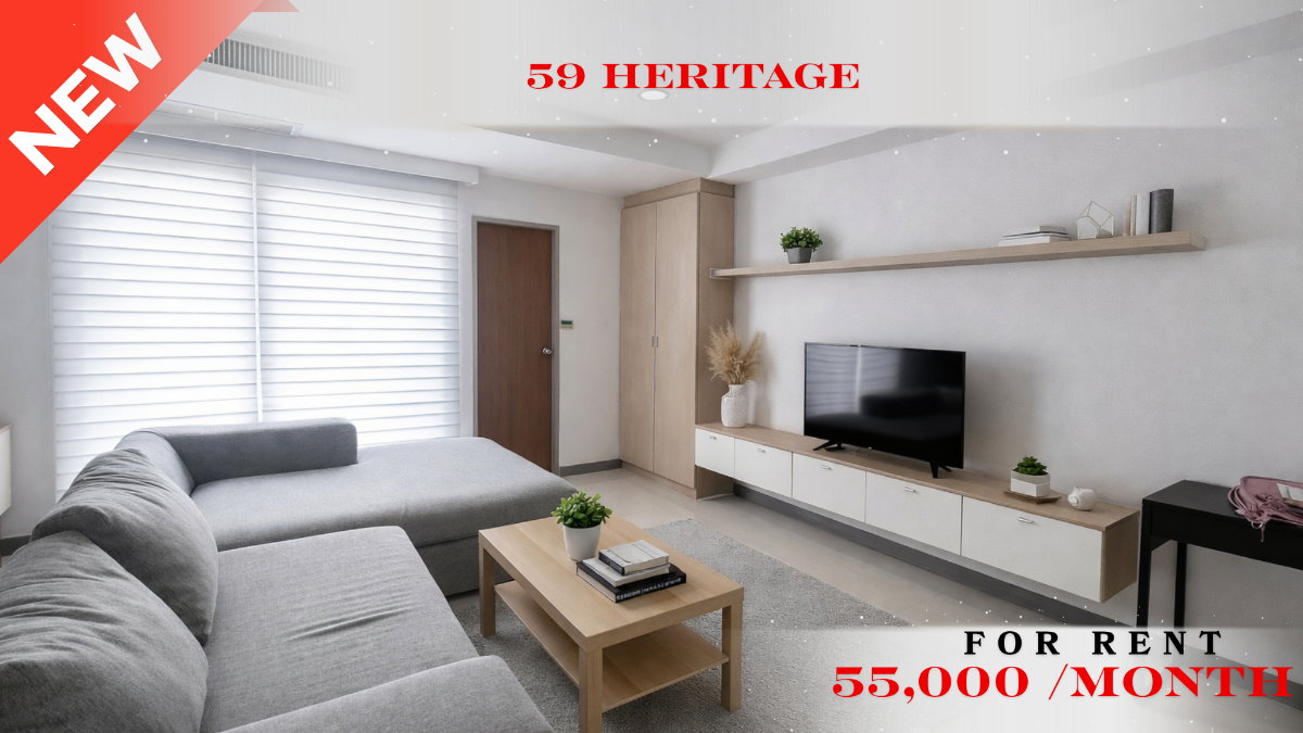 รูป 🍀🍀🍀 Fully furnished💝 ให้เช่า📌 59 เฮอริเทจ (Line:@rent2022)BTSทองหล่อ ✨พร้อมเข้าอยู่ ✨ A09396 - รูปที่ 1/16