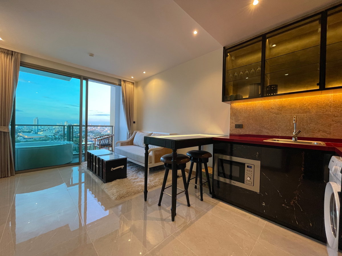 รูป For rent The Riviera Ocean Drive with Jacuzzi on balcony - รูปที่ 4/9