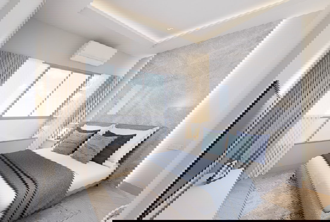 รูป พร้อมขาย เดอะทรีโอ้ การ์เด้นท์ แบบ 2 นอน 1 น้ำ ใกล้ซีคินศรีนครินทร์ - รูปที่ 20/28