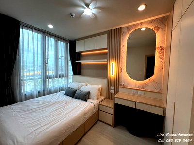 ขายคอนโด : ขายคอนโด นิว โนเบิล แจ้งวัฒนะ 3 ห้อง 2 ห้องน้ำ 57.26 ตร.ม. บิวท์อินเสร็จใหม่ ห้องมุม 