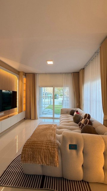 รูป MHR78 แปลงใหญ่พิเศษ 74.8 ตร.ว.! เช่าบ้านเดี่ยว Villaggio 3 ศรีนครินทร์-บางนา ทิศเหนือ จอดรถ 4 คัน เฟอร์ครบพร้อมอยู่  - รูปที่ 10/12