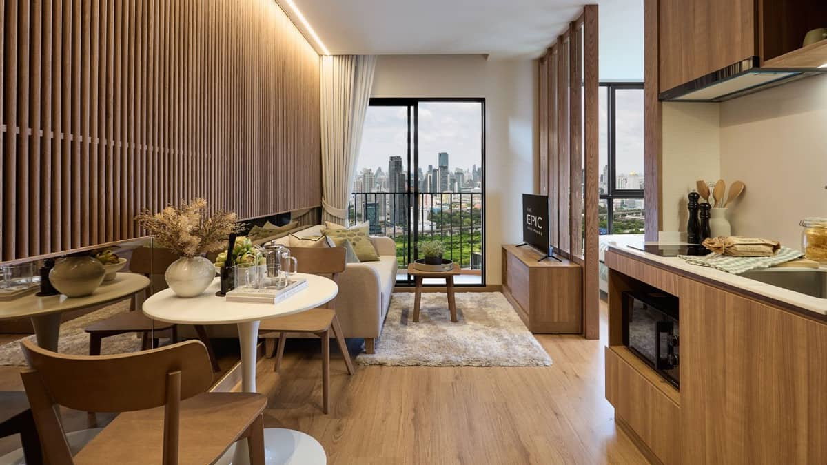 รูป 🔥 ขายดาวน์ราคาดีที่สุด! NUE EPIC Asok - Rama 9 🔥 ✨ ห้องหน้ากว้าง | ชั้นสูง | วิวสวย | เพียง 2.85 ลบ. ✨ - รูปที่ 5/17