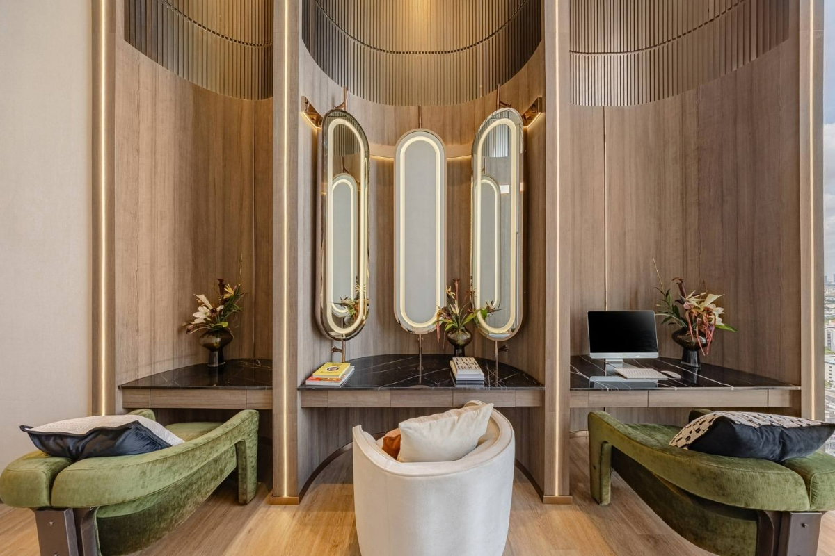 รูป K-058💢เช่า27,000🌵🌈 SO ORIGIN เกษตร INTERCHANGE 🌵🌈ติด 🚆 รถไฟฟ้า BTS มหาวิทยาลัยเกษตรศาสตร์ 📍คอนโดตรงข้าม ม.เกษตรศาสตร์ เดินทางสะดวกมาก - รูปที่ 9/9