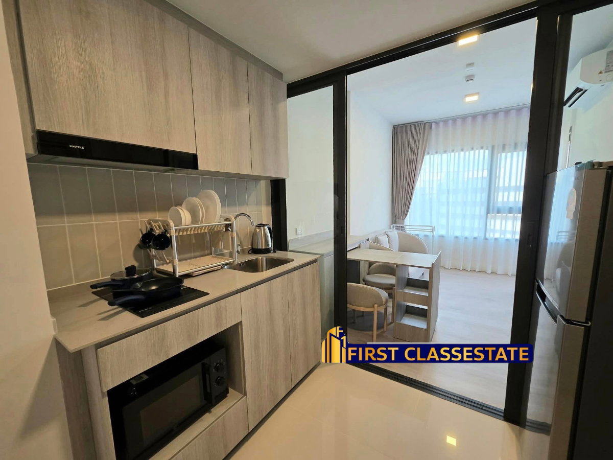 รูป ให้เช่าคอนโด COBE Kaset-Sripatum 0m จากสถานีรถไฟฟ้าบางบัว ✅ First-handed room ตึกใหม่ ห้องใหม่ - รูปที่ 3/7