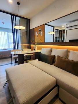 📌 For Rent Condo ORIGIN PLACE BANGNA Building 1, Floor 9,1 bed room, Room size 28 sqm