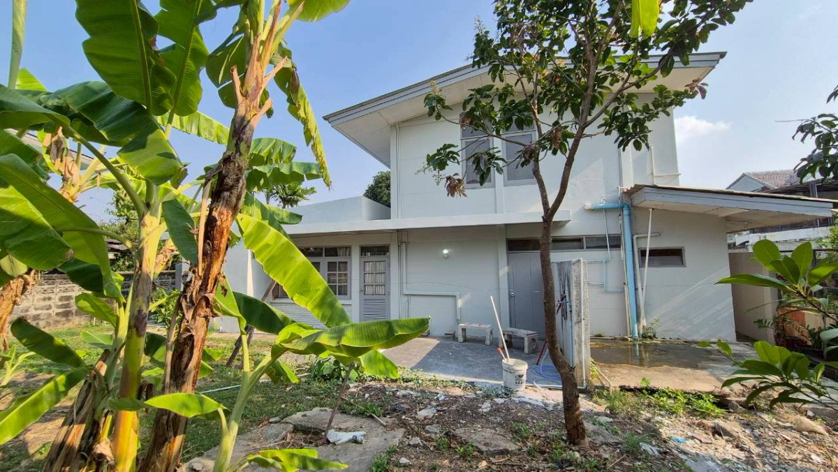 รูป ให้เช่าบ้านเดี่ยว 2 ชั้น เสรีไทย 57 - มีสวนข้างบ้านขนาดใหญ่ - รูปที่ 3/30
