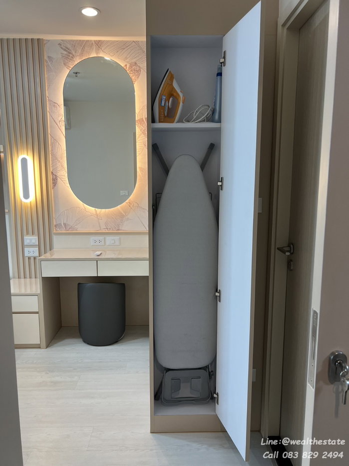 รูป ขายคอนโด นิว โนเบิล แจ้งวัฒนะ 3 ห้อง 2 ห้องน้ำ 57.26 ตร.ม. บิวท์อินเสร็จใหม่ ห้องมุม  - รูปที่ 4/15