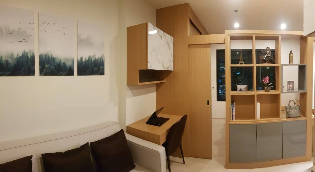 รูป For Rent 🏢✨ Life Asoke (ไลฟ์ อโศก) Studio แต่งสวย 17K สนใจแอดไลน์ @255ghzjq. มี@ด้วยน้าꔛ - รูปที่ 9/12