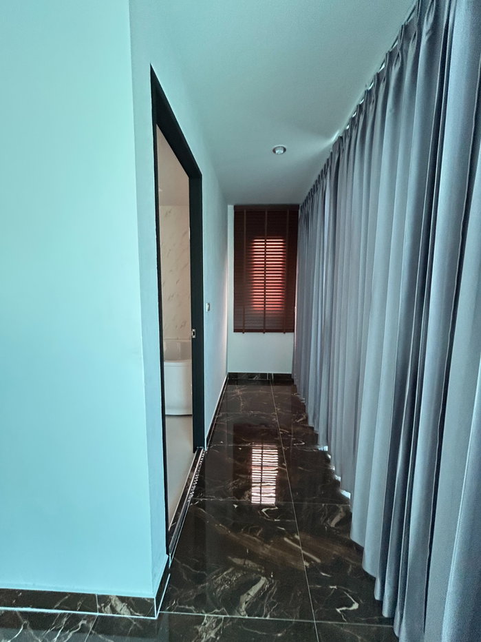 รูป ให้เช่าบ้านแฝดใหม่หลังมุม พร้อมเฟอร์นิเจอร์ครบ 3 ห้องนอน 3 ห้องน้ำ 2 ที่จอดรถ อ่างอาบน้ำ บางเขน ใกล้รถไฟฟ้าสายหยุด 19000 บาท - รูปที่ 20/27