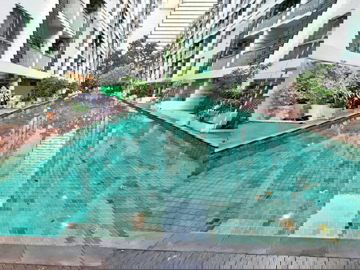 รูป ขายราคาดีสุด A Space Asoke-Ratchada 35 ตรม. 1 นอน เพียง 2.1 ลบ. เฟอร์ครบ เดินไป MRT พระราม 9 ได้ - รูปที่ 15/18