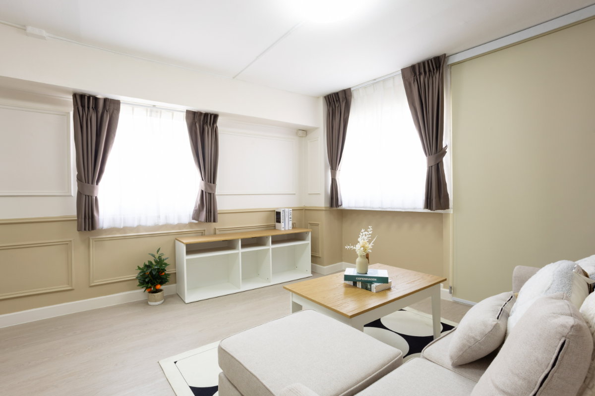 รูป ขายคอนโด “ปรีดีเพลส พัฒนาการ 30”ตึก A | ชั้น 8 | ขนาด 48 ตร.ม.💰 ราคา 1.39 ล้านบาท 1 ห้องนอน / 1 ห้องน้ำ / 1 ห้องนั่งเล่น เฟอร์นิเจอร์ครบ - รูปที่ 2/13