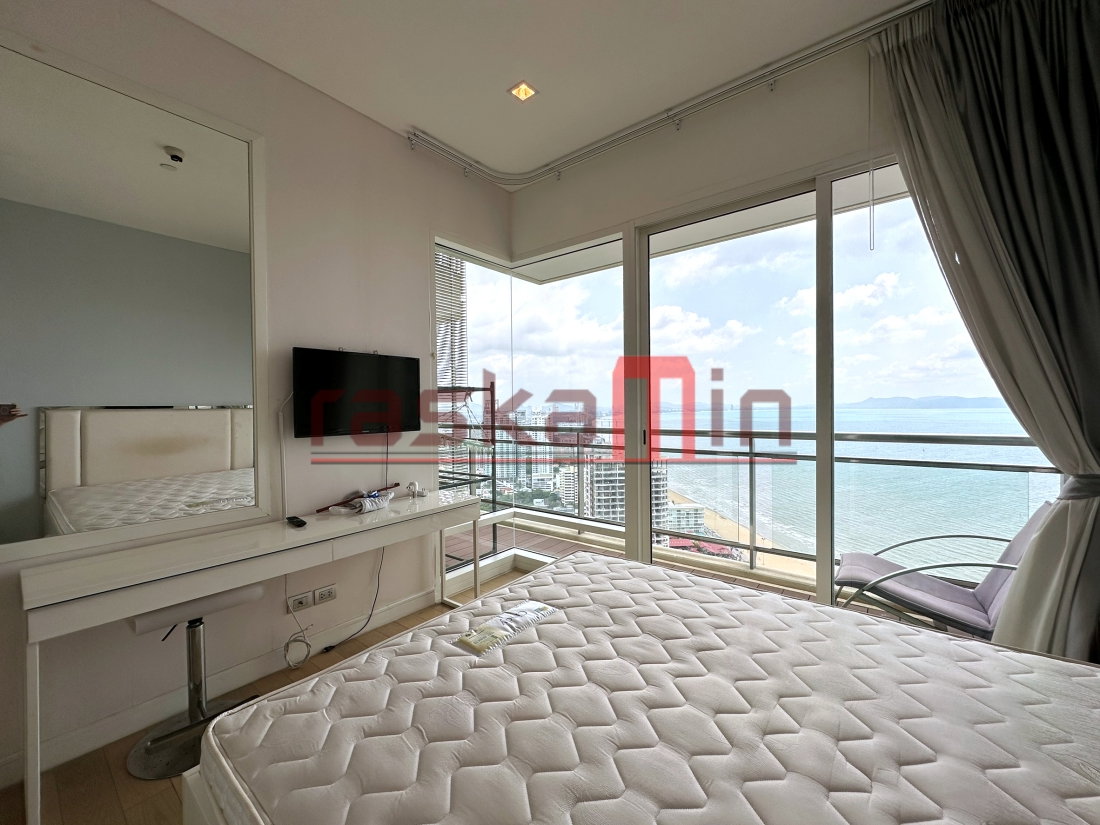รูป KT0326📲LineID @556ryccg🌅Duplex 2ห้องนอน 135ตรม ตึกB ชั้นสูง🏄วิวทะเล ลานระเบียง🏖️Reflection Jomtien | รีเฟล็คชั่น จอมเทียน - รูปที่ 7/13