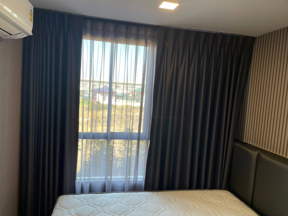 รูป 🚆 วิวรถไฟฟ้า ชั้น 4! Atmoz Kanaal รังสิต ✨ อาคาร A ห้องสวย 26 ตร.ม. ✨ พร้อมอยู่ 13,000.- 💎🛋️ - รูปที่ 3/19