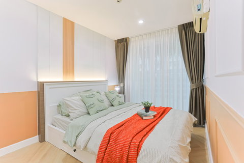 รูปภาพ Metro Park Sathorn【𝐒𝐄𝐋𝐋 & 𝐑𝐄𝐍𝐓】🔥Bright, cheerful, and spacious room with a relaxing atmosphere.🔥 Contact Line ID: @hacondo