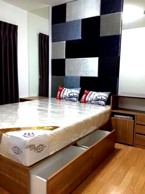 Condos for rent BTS Pak Nam : 🎊 For Rent Condo THE PARKLAND LITE SUKHUMVIT - PAKNAM Building A, Floor 6,1 bed room, Room size 28.00 sqm