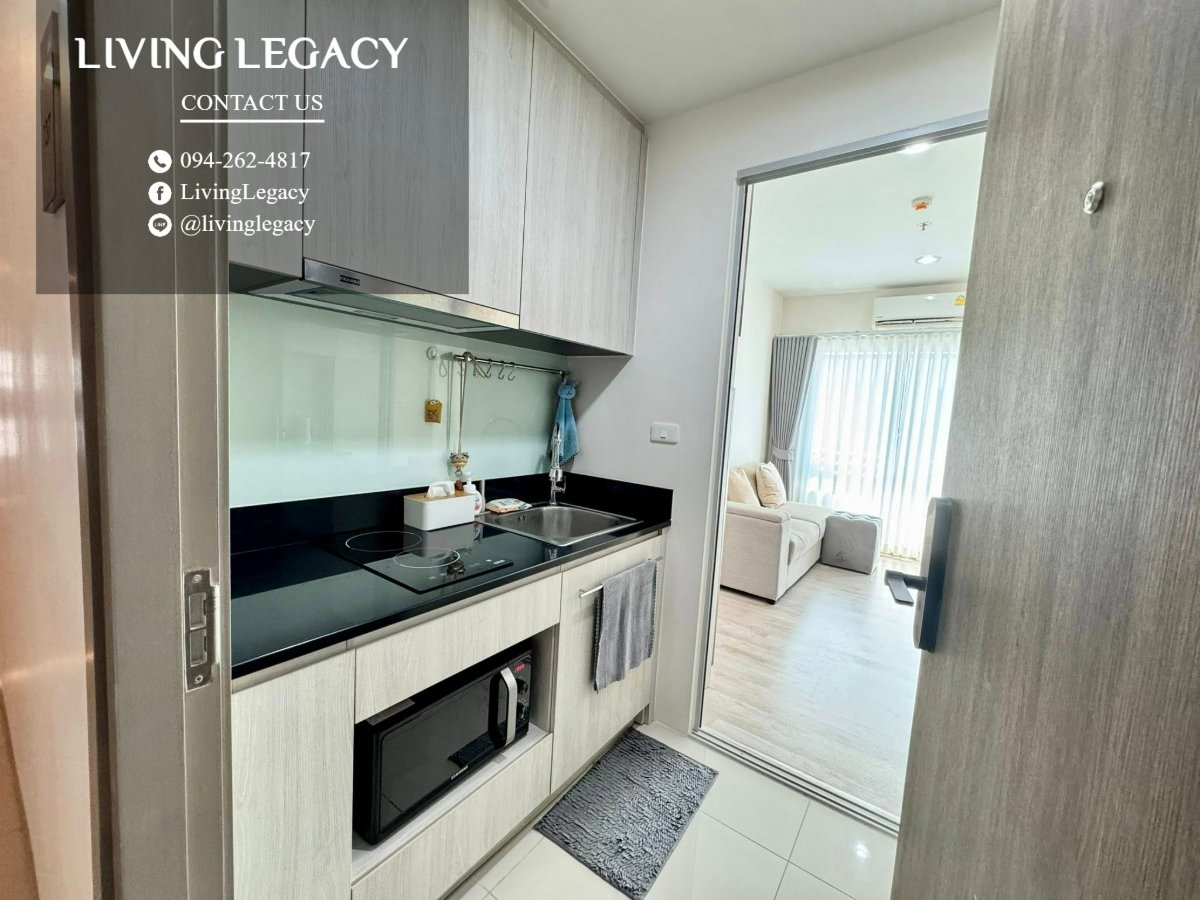 รูป TCA5MH ให้เช่าคอนโด Niche Mono Ramkhamhaeng 28.6 ตร.ม. ชั้น 12 ตึก BA line id : @livinglegacy - รูปที่ 7/13