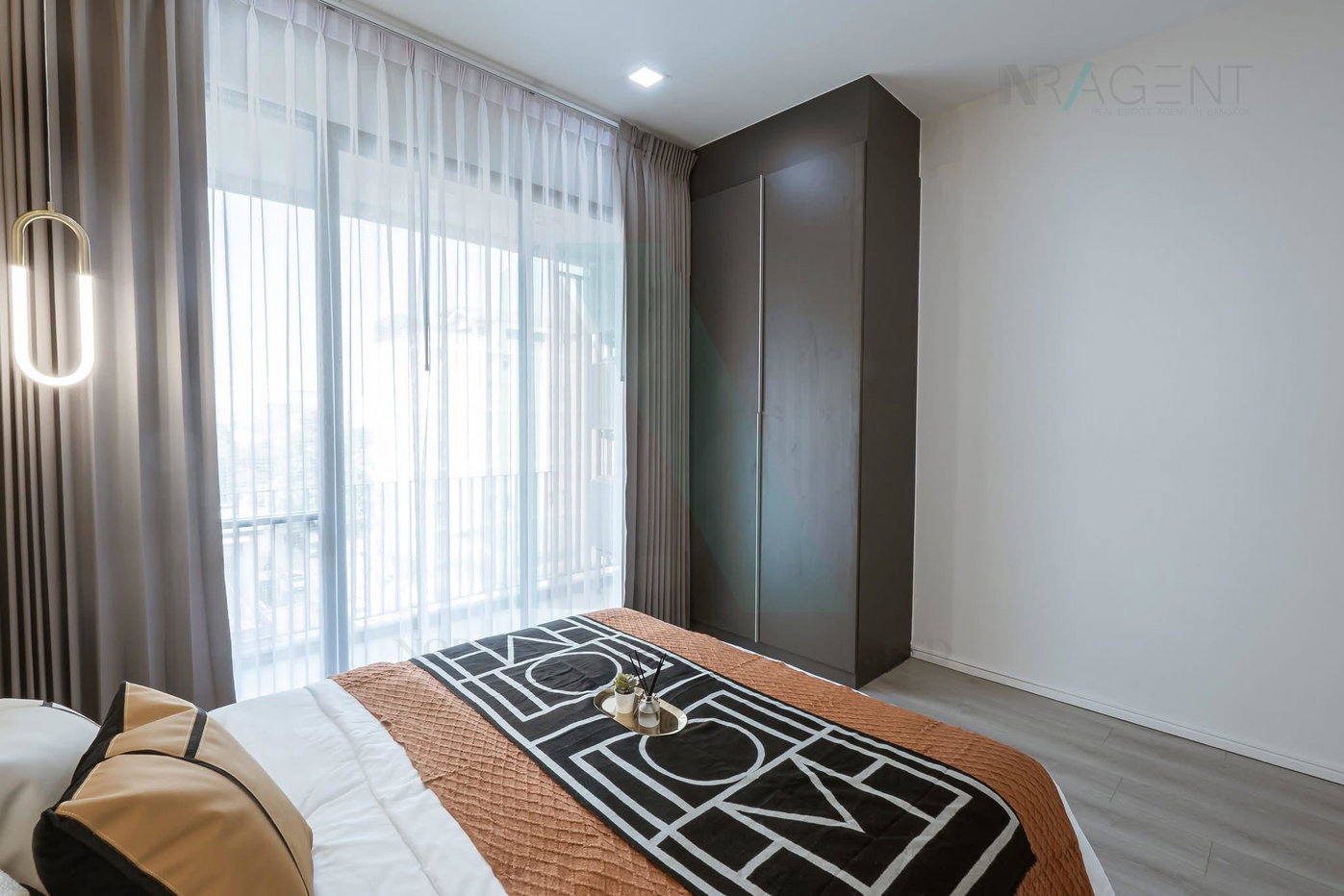 รูป 🚩 ขายคอนโด บราวน์ คอนโด รัชดา 32 อาคาร 1 ชั้น 6 2 ห้องนอน ขนาด 46 ตรม ใกล้ ศูนย์อาหารรัชดา 32 - รูปที่ 2/8