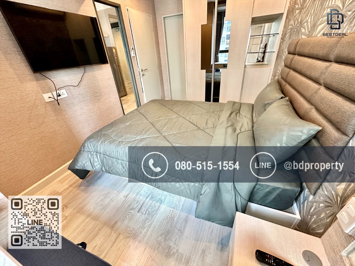 รูป Bestdeal ขายด่วน ห้องสวย เฟอร์ครบ 1Bedroom ขายเพียง 4.8 ล้านเท่านั้น  ห้องสวยเฟอร์ครบ ใกล้MRT และ เซ็นทรัลพระราม 9 เพียง 80 ม. - รูปที่ 7/12