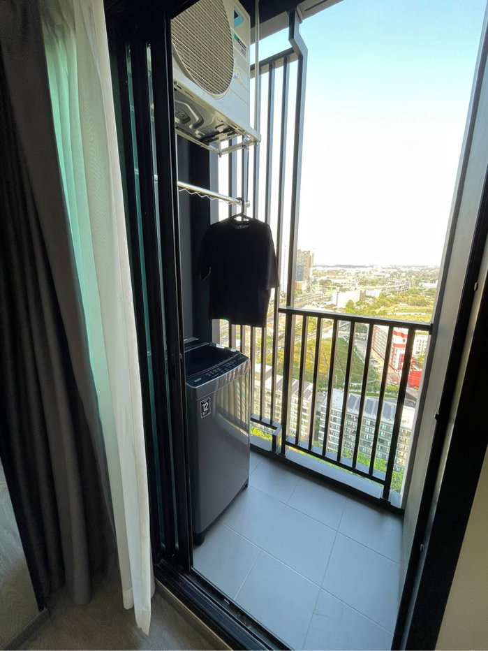 รูป 📢ปล่อยเช่า Modiz Avantgrade ตรงข้ามม.ธรรมศาสตร์ ตึก A ชั้น 23 ขนาด 23 sqm มี 1 ห้องนอน หัวนอนเตียงนอนทิศเหนือ - รูปที่ 9/10