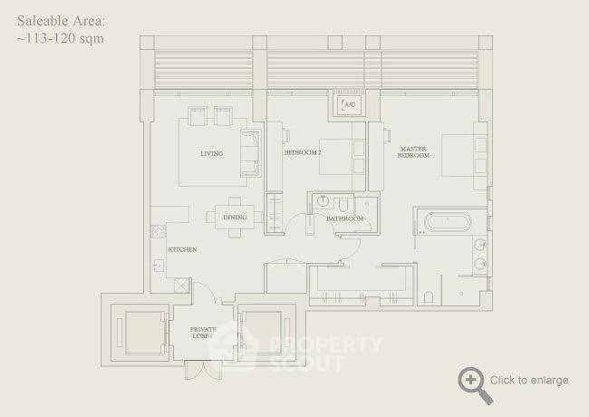 รูป คอนโด 2-ห้องนอน ที่ เดอะ สุโขทัย เรสซิเด้นซ์ คอนโดมิเนียม ใกล้ MRT ลุมพินี (ID 2736469) - รูปที่ 4/9