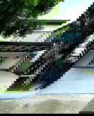 เช่าบ้านแฝด สนามบินสุวรรณภูมิ : 💥ให้เช่า 50,000 บาท บ้านแฝด หมู่บ้าน Grand Pleno Mega Bangna (บ้านพร้อมเข้าอยู่)  