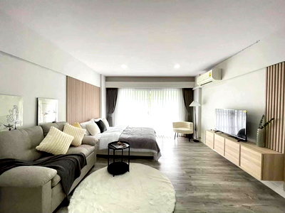 เช่าคอนโด เมญ่า เชียงใหม่ : 🏡 ชมดอย คอนโด (ตึกเหลี่ยม) ทำ Airbnb ได้ ให้เช่า 12,000 บาท/เดือน ** พร้อมเข้า 5 พฤษภาคม นี้ ‼️** 