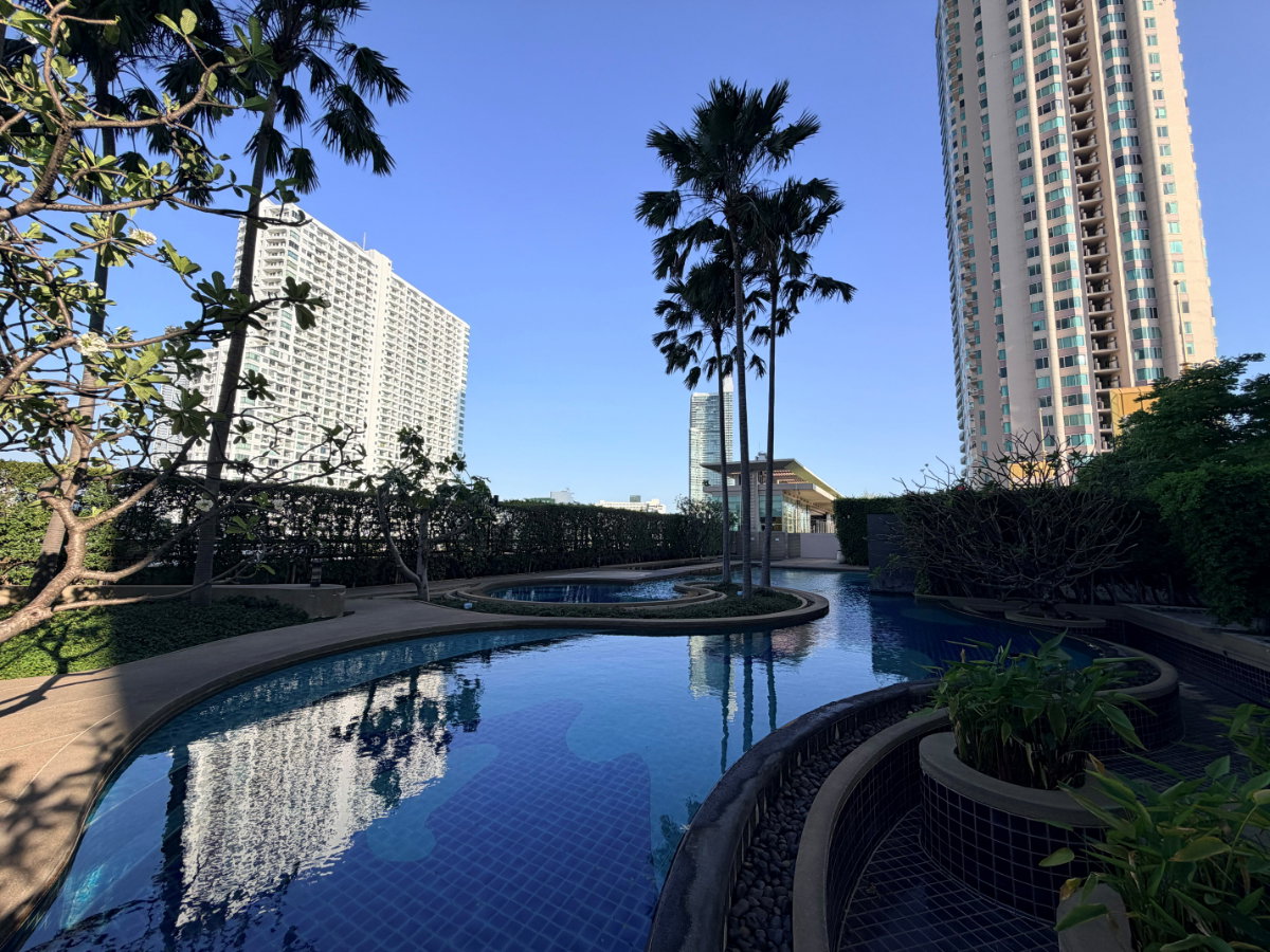 รูป ให้เช่า วอเตอร์มาร์ค เจ้าพระยา ริเวอร์ Watermark Chaophraya River 2นอน 2น้ำ รีโนเวทใหม่ ตกแต่งครบ - รูปที่ 8/10
