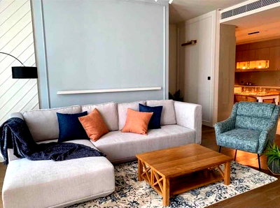 คอนโดให้เช่า : LTH6128 – Condo FOR RENT at Kraam Sukhumvit 26 Size 110 sq.m. 2 bedrooms near BTS Phrom Phong station ONLY 120,000 THB / month