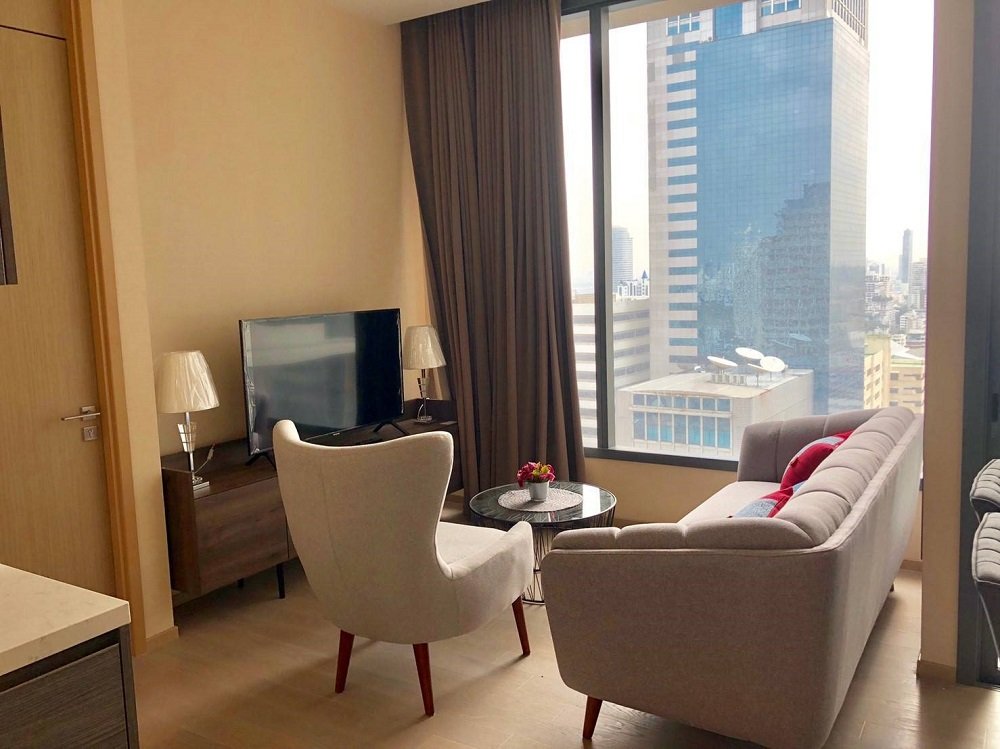 รูป LTH5811 – The ESSE Asoke FOR RENT 2 beds 2 baths size 75 Sq.M. Nearby MRT Sukhumvit station ONLY 55K / Month - รูปที่ 3/7