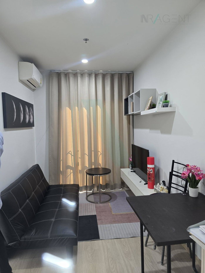 รูป ให้เช่าคอนโด โนเบิล รีวอลฟ์ รัชดา 2 อาคาร 1 ชั้น 20 1 ห้องนอน ขนาด 25.00 ตรม ใกล้ AIA Capital Center - รูปที่ 6/8