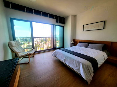 เช่าคอนโด ซอยทองหล่อ (สุขุมวิท 55) : 📌 ให้เช่าคอนโด โนเบิล รีวีล เอกมัย อาคาร 1 ชั้น 12A 1 ห้องนอน ขนาด 60 ตรม ใกล้ สถานีขนส่งสายตะวันออก