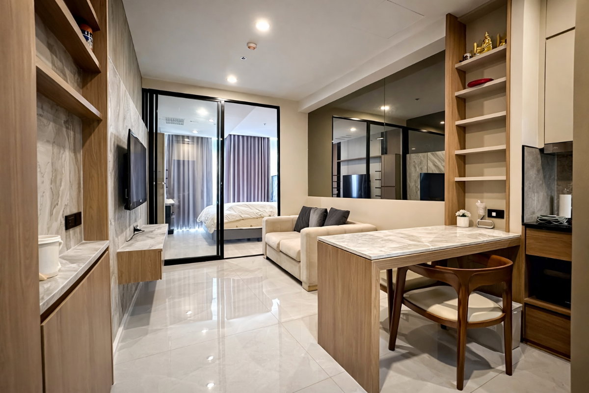 รูป 🍀🍀🍀Prime condo Location 🚆ให้เช่า📍โนเบิล เพลินจิต (Line:@rent2022) BTSเพลินจิต พร้อมเข้าอยู่ ✨ A08161 - รูปที่ 3/10
