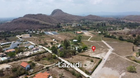 2-1-08 Rai Freehold Land with Mountain Views in Thap Tai Hua Hin