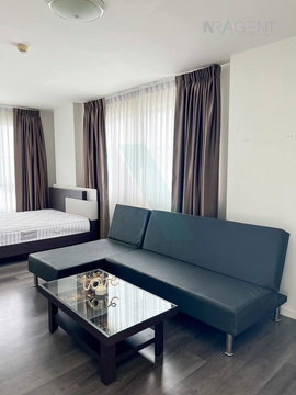 🔺 For Rent Condo DCONDO CAMPUS RESORT BANGNA Building A, Floor 5,Studio, Room size 30.00 sqm