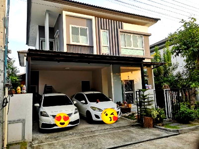 บ้านเดี่ยว ล้ง 1919 : LTH5515 – Single House in Compound FOR SALE in Ramintra 3 beds 3 baths size 159 Sq.M. ONLY 6.49 MB