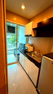 Condos for sale MRT Lat Phrao 101  : 🚩 For Sell Condo HAPPY CONDO LADPRAO 101 Building H, Floor 2,1 bed room, Room size 28 sqm