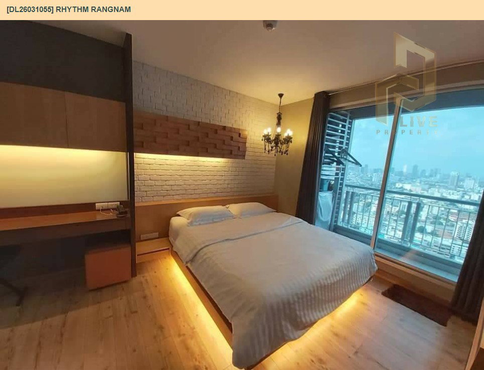 รูป DL26031055 ขายคอนโด ริธึ่ม รัชดา (Rhythm  Ratchada) ใกล้ MRT รัชดาภิเษก พร้อมเข้าอยู่ โทรด่วน 0656259498 LineID @257sxzzu - รูปที่ 2/10