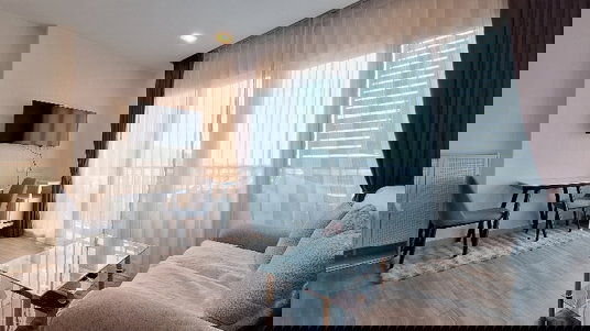 รูปภาพ Condo for rent (Short term/Long term) The prio condo near Central Airport Plaza,9th floor | 38.47 sq.m.
1 bedroom 1 bathroom | 16,000 baht /month