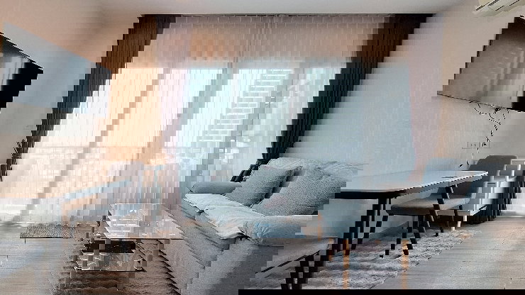 รูป คอนโดให้เช่า (ระยะสั้น/ระยะยาว): เดอะ พรีโอ คอนโด วิว ชั้น 9 ติดกับเซ็นทรัล แอร์พอร์ต พลาซ่า | 38.47 ตร.ม. 1 ห้องนอน 1 ห้องน้ำ  ราคา 16,000 บาท/เดือน - รูปที่ 3/13