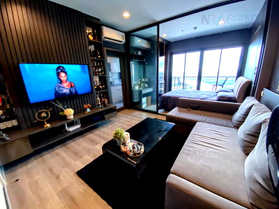 Condos for rent MRT Phra Nang klao Bridge : For rent condo THE POLITAN RIVE Building 1, Floor 53,1 bed room, Room size 33 sqm