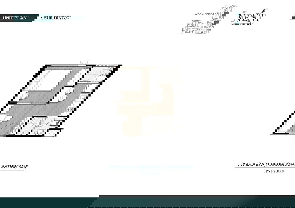 รูป ขายคอนโดถูกที่สุดในโครงการ The Nest Sukhumvit 64 (Phase 2) ใกล้ BTS เดินทางสะดวก ทำเลดี พระโขนง - รูปที่ 11/11