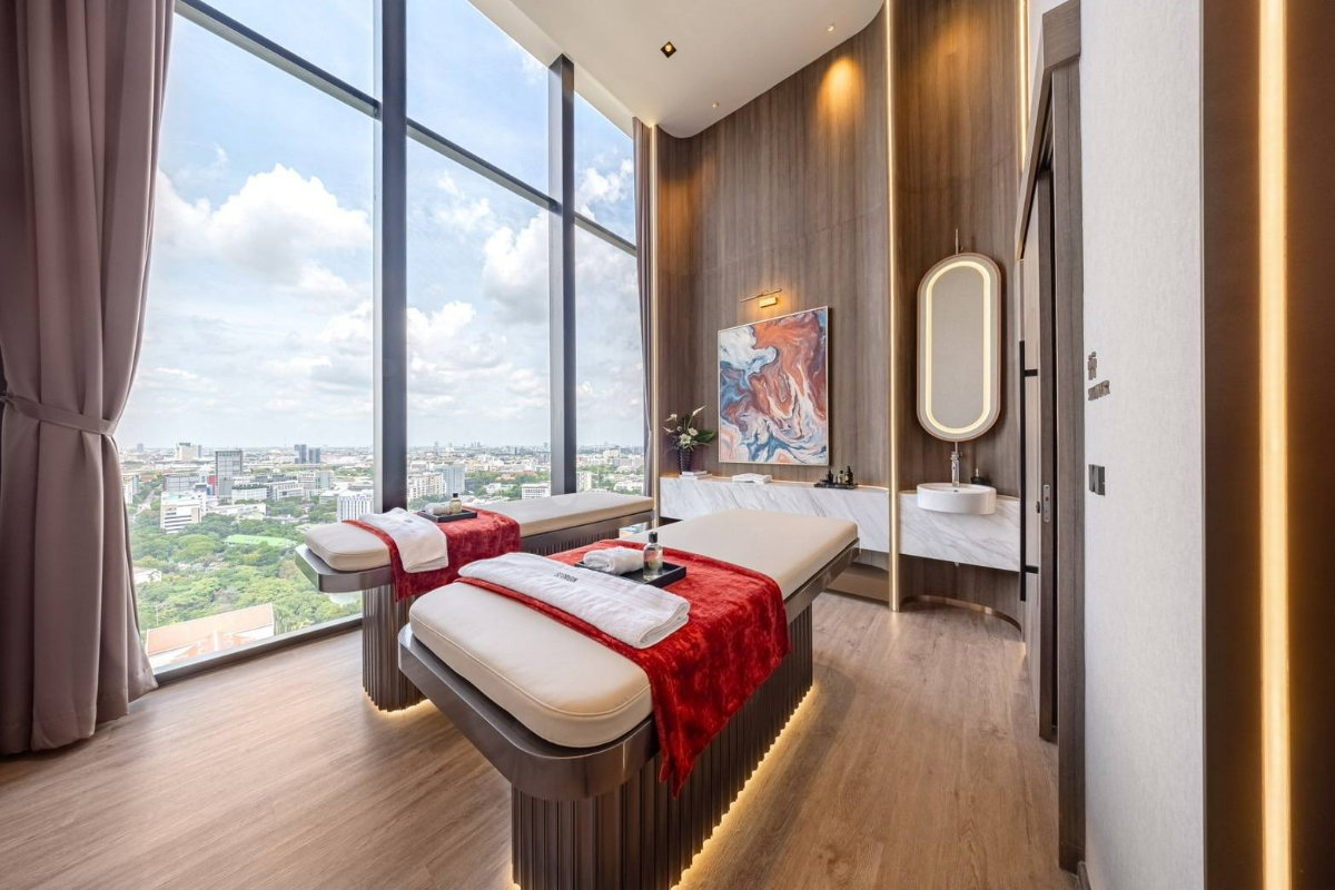 รูป K-058💢เช่า27,000🌵🌈 SO ORIGIN เกษตร INTERCHANGE 🌵🌈ติด 🚆 รถไฟฟ้า BTS มหาวิทยาลัยเกษตรศาสตร์ 📍คอนโดตรงข้าม ม.เกษตรศาสตร์ เดินทางสะดวกมาก - รูปที่ 8/9