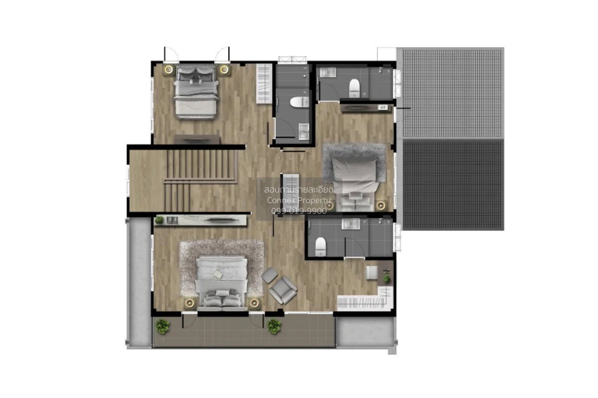รูป ขายบ้าน เซนโทร ทวีวัฒนา หนองค้างพลู เขต หนองแขม กรุงเทพ CX-149706 ✅ ทักไลน์ @connexproperty ตอบทันที ทีมงานมืออาชีพ ✅ - รูปที่ 3/3
