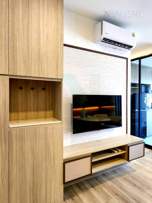 Condos for rent MRT Si Iam  : 🔺 For Rent Condo ORIGIN PLACE BANGNA Building 1, Floor 9,1 bed room, Room size 28 sqm